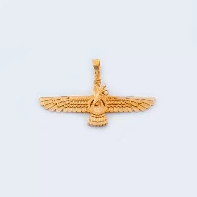 پلاک طلا فروهر