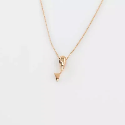 گردن آویز طلا نهنگ