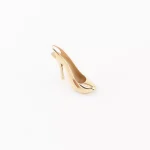 پلاک گردنبند طلا زنانه مدل کفش پاشنه‌بلند | دانین گلد