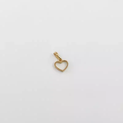 پلاک طلا قلب