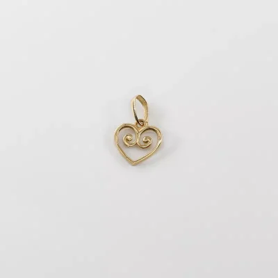 پلاک طلا قلب