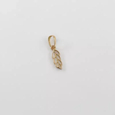 پلاک طلا خوشه گندم