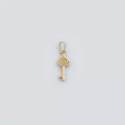 پلاک طلا کليد