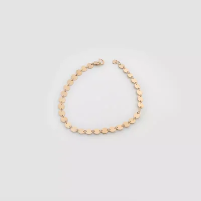 دستبند طلا اويز پولکي