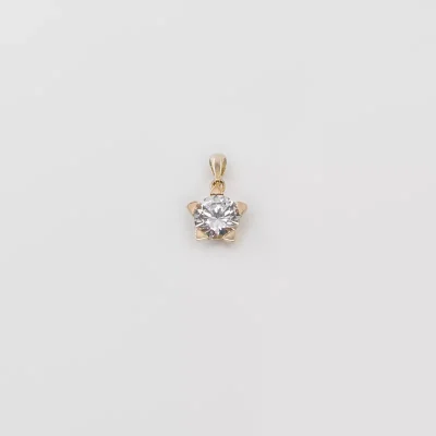 پلاک طلا طرح الماس