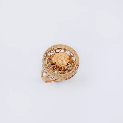 Versace gold ring