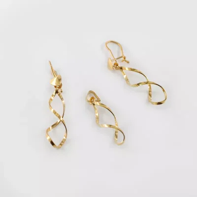 نيم ست طلا فرفری