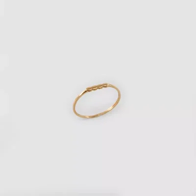 انگشتر طلا مينيمال